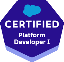 Salesforce Platform developer 1 Badge